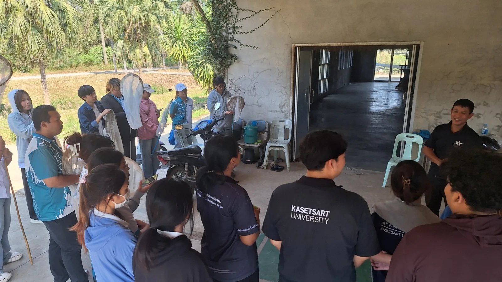 Rice Science Center, Kasetsart University, Welcomes Entomology Students from the Faculty of Agriculture at Kamphaeng Saen for a Study Visit on Post-Harvest Insect Pests
