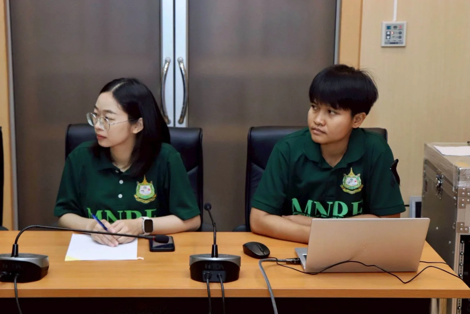 On 30 June 2026, Assoc. Prof. Dr. Siwaret Arikit, Director of the Rice Science Center, and Mrs. Rungrattana Chamsing, Acting Deputy Director of the Kamphaeng Saen Extension and Training Offi…