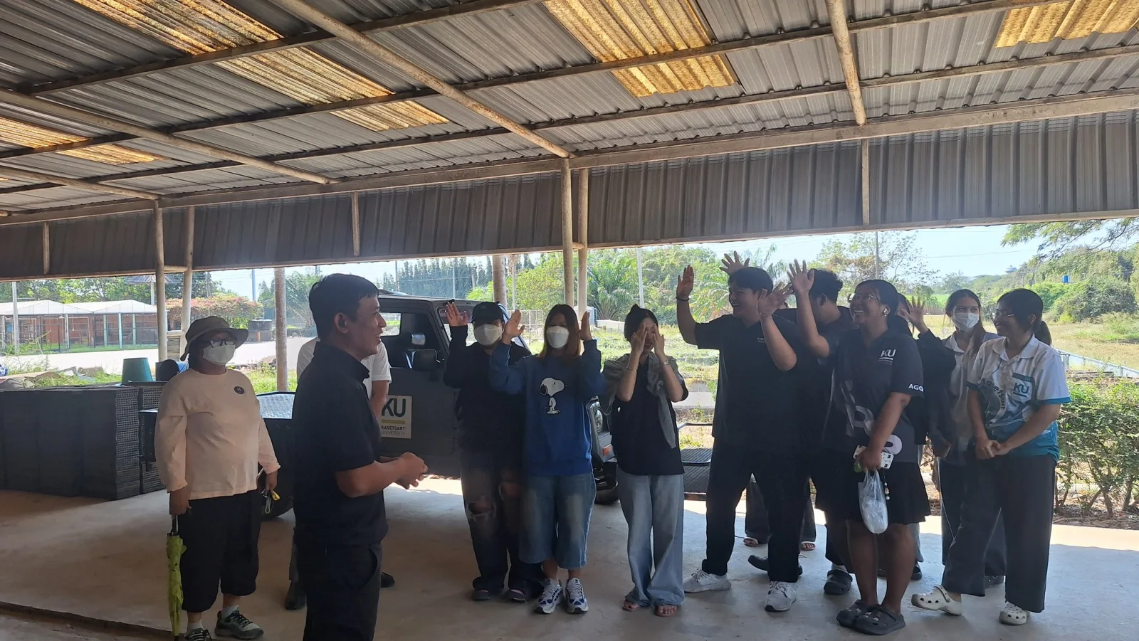 Rice Science Center, Kasetsart University, Welcomes Entomology Students from the Faculty of Agriculture at Kamphaeng Saen for a Study Visit on Post-Harvest Insect Pests