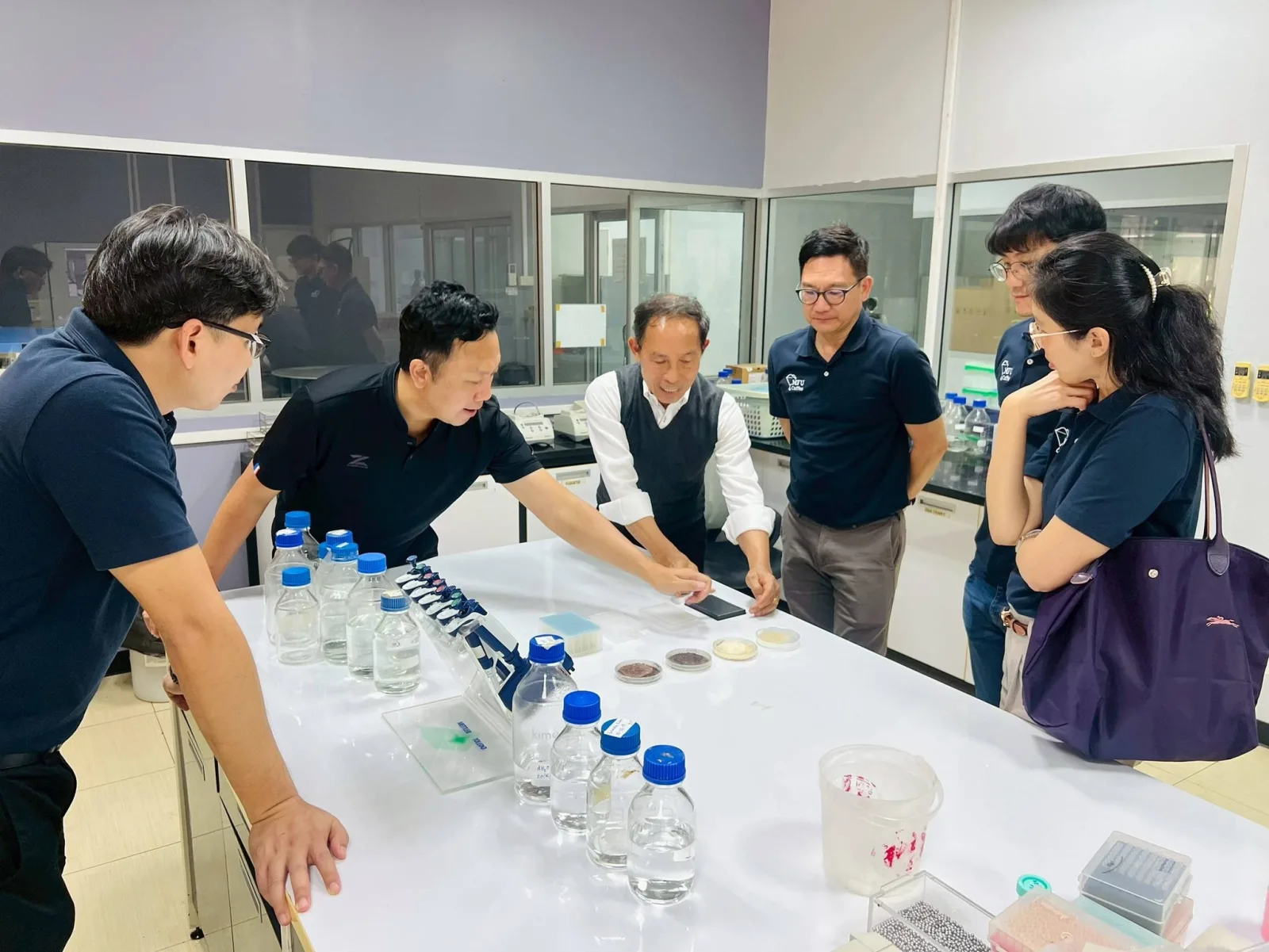 On 6 May 2026, Prof. Dr. Apichart Vanavichit, Senior Advisor to the Rice Science Center, welcomed a group participating in a visit and research ne…