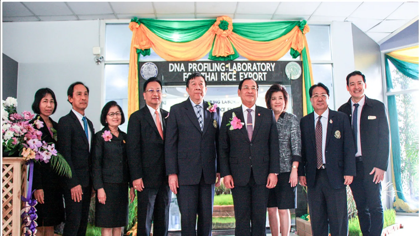 Opening of the DNA Profiling Laboratory for Thai Rice Export