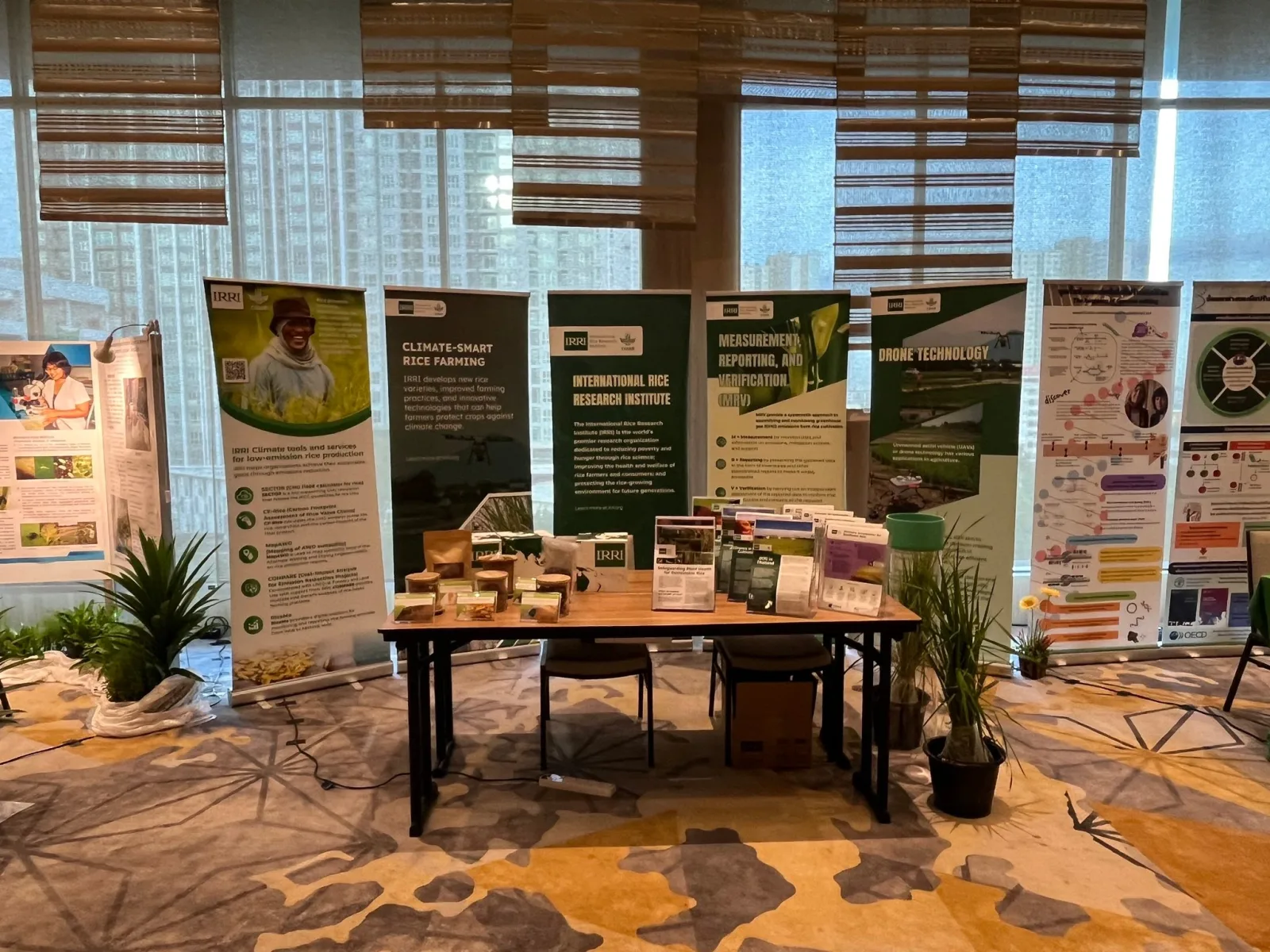 The conference has started 🌾🥦