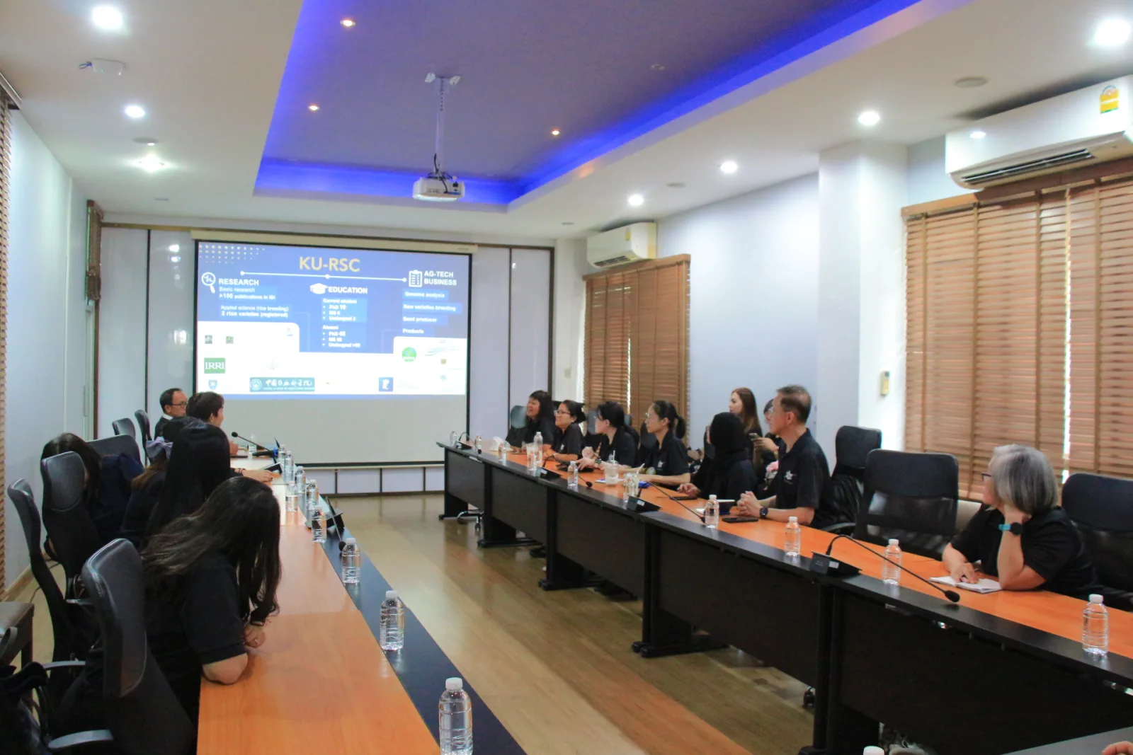 On 8 May 2026, Assoc. Prof. Dr. Siwaret Arikit, Director of the Rice Science Center, and Prof. Dr. Apichart Vanavichit, Senior Advisor to…
