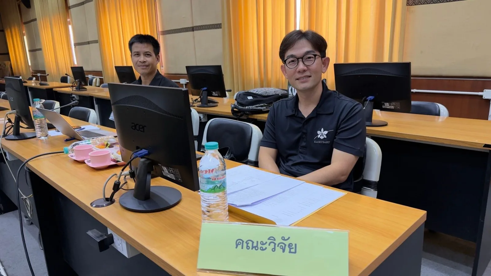 On 25 June 2026, Assoc. Prof. Dr. Siwaret Arikit, Director of the Rice Science Center, and Mr. Suman Hoimala, agricultural officer of the Rice Science Cent…
