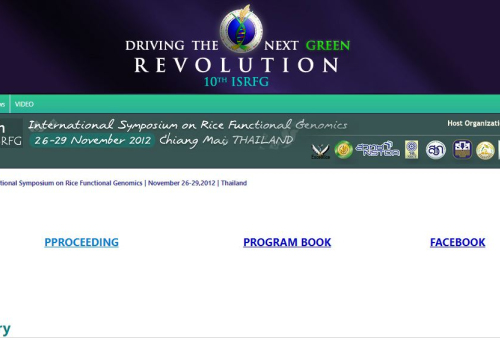 ISRFG10  10th International Symposium on Rice Functional Genomics