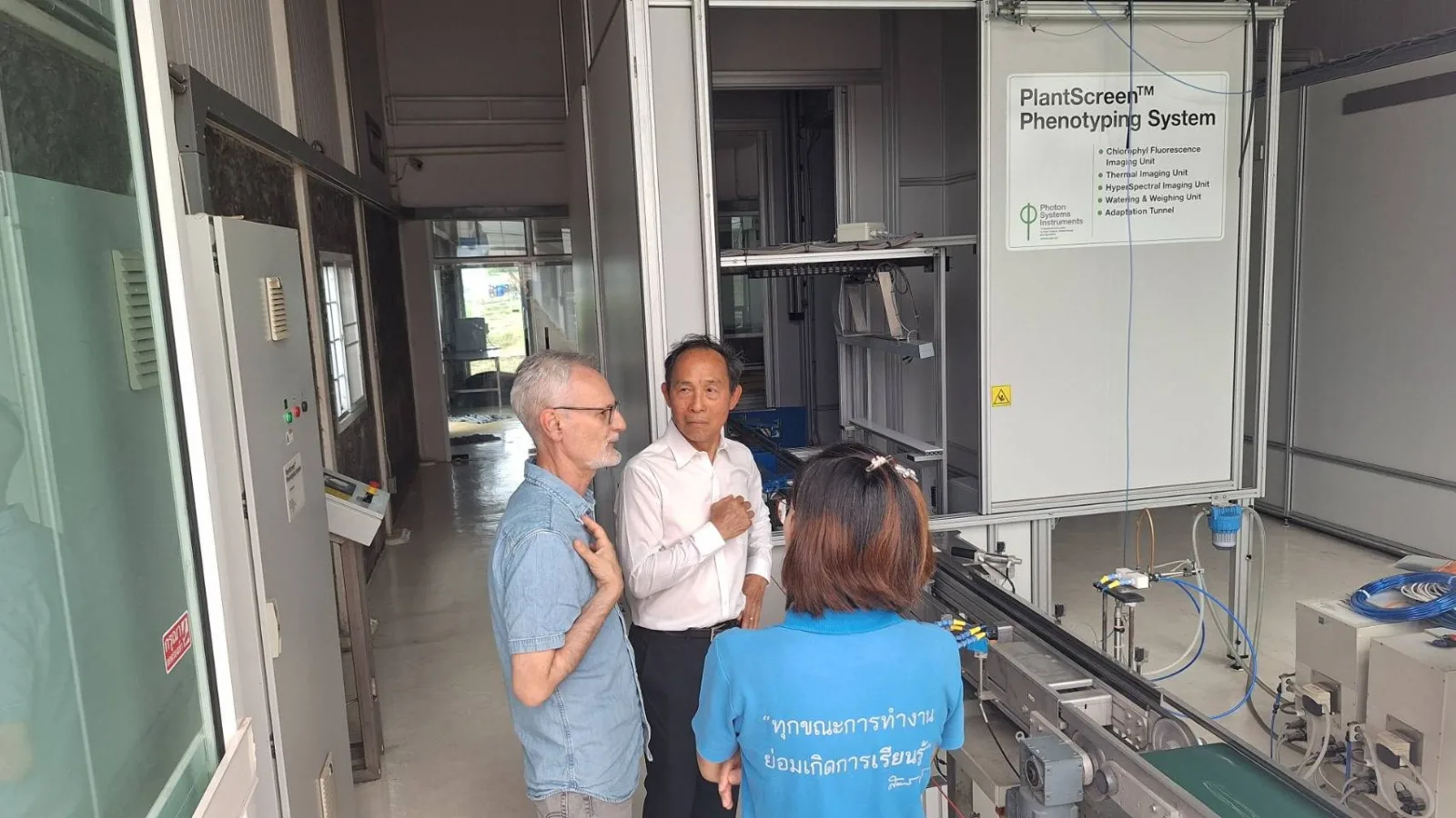 Rice Science Center, KU, Welcomes a Thai-German Research Team to Exchange Knowledge and Build on Plant Phenotyping Research